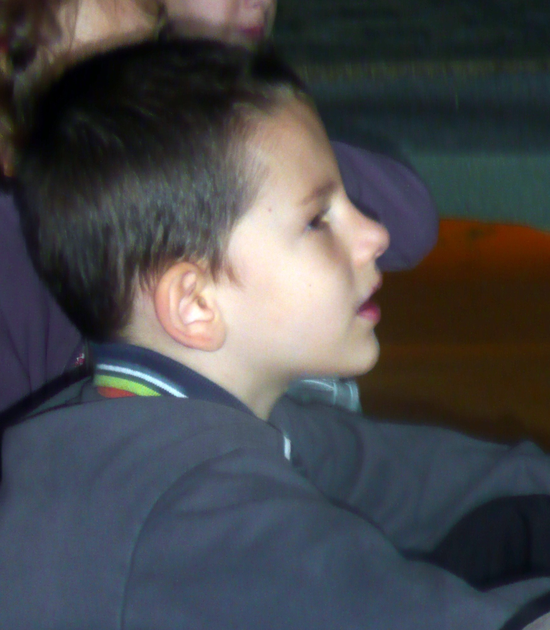 Exercice théâtre avec Domenico